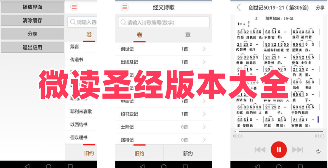 微读圣经版本大全
