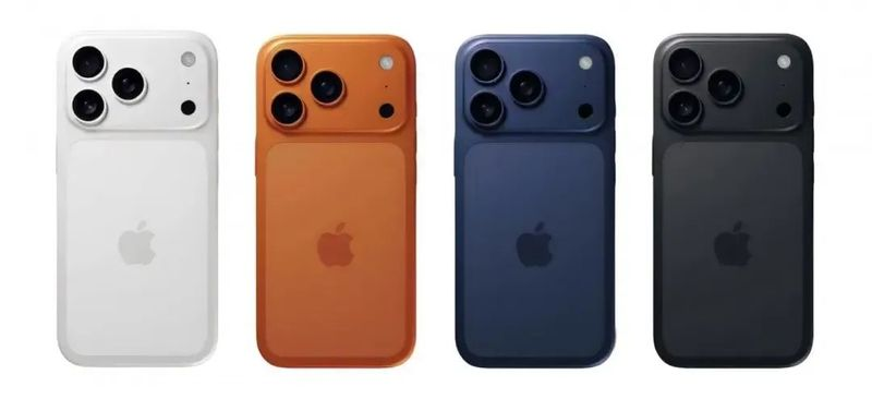 iPhone17pro全系列机模配色揭秘 橙色最抢眼