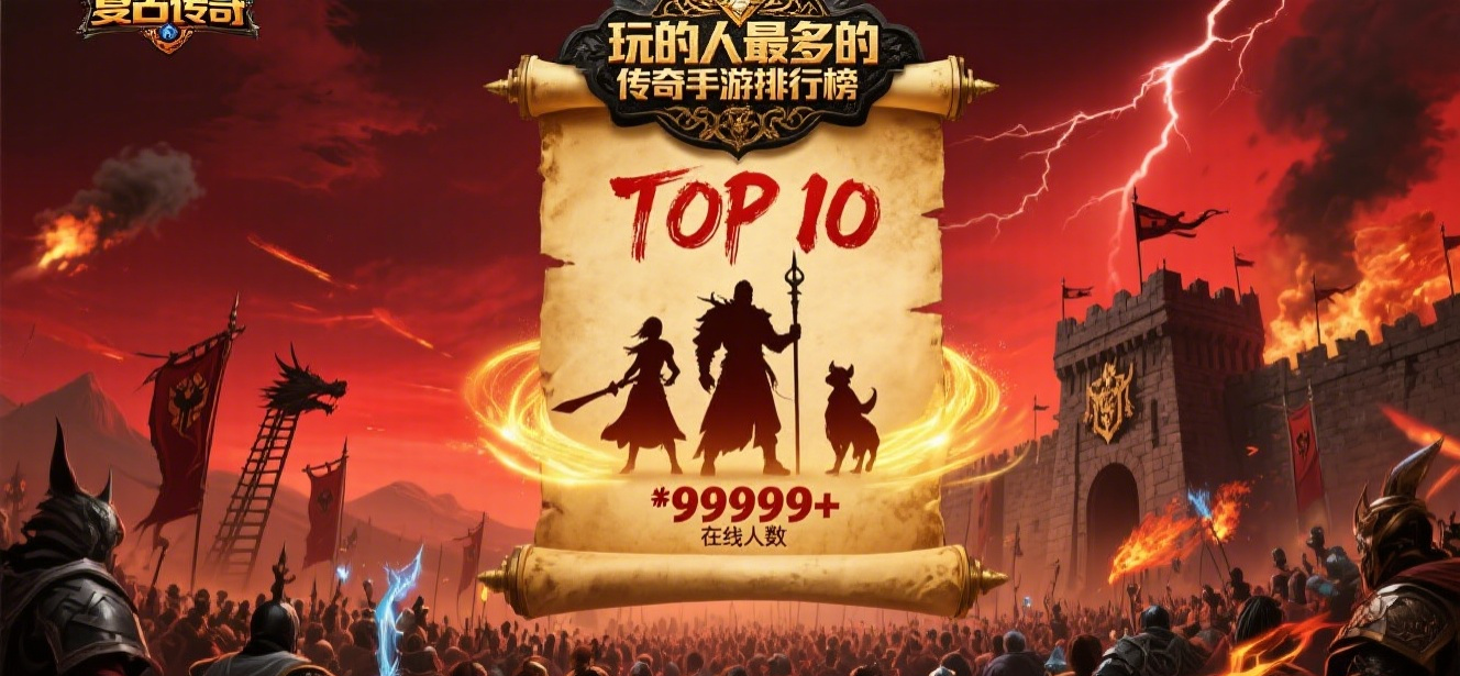 玩的人最多的传奇手游排行榜