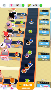 汉堡生产放置工厂(Burger IncIdle Factory Game) 