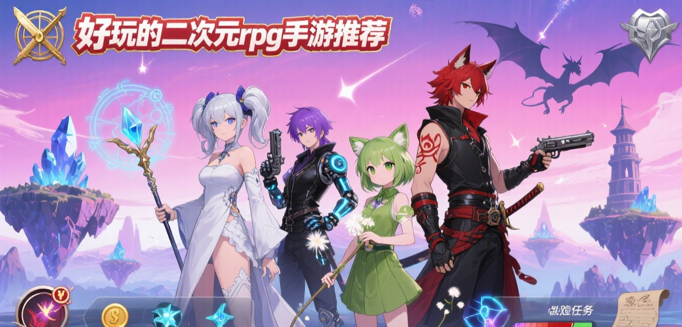 好玩的二次元rpg手游推荐