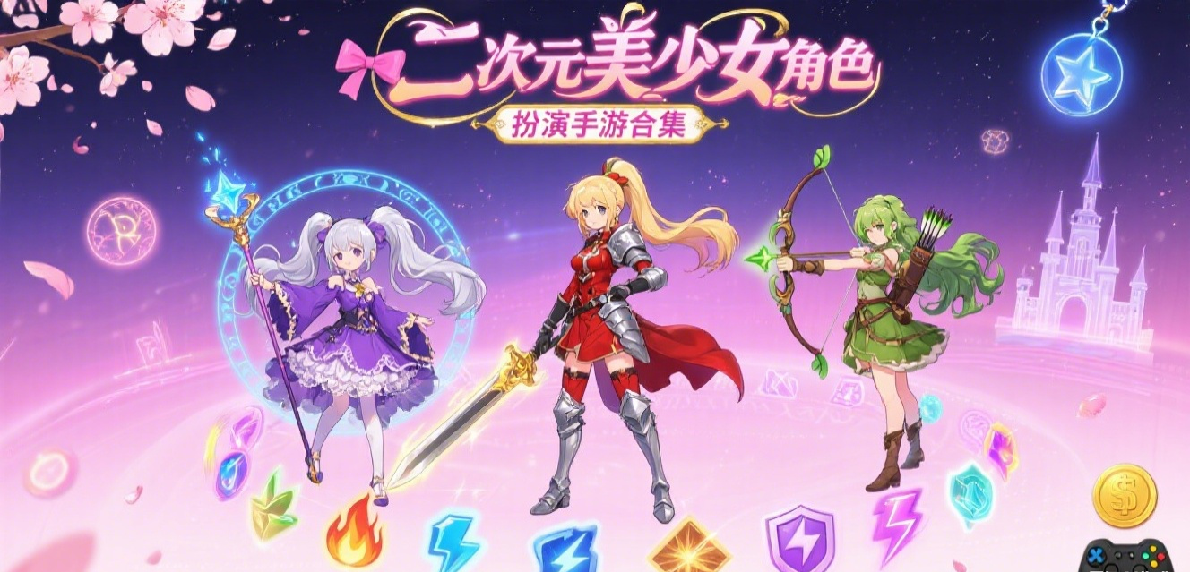 二次元美少女角色扮演手游合集