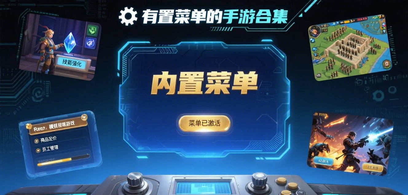 有内置菜单的手游合集