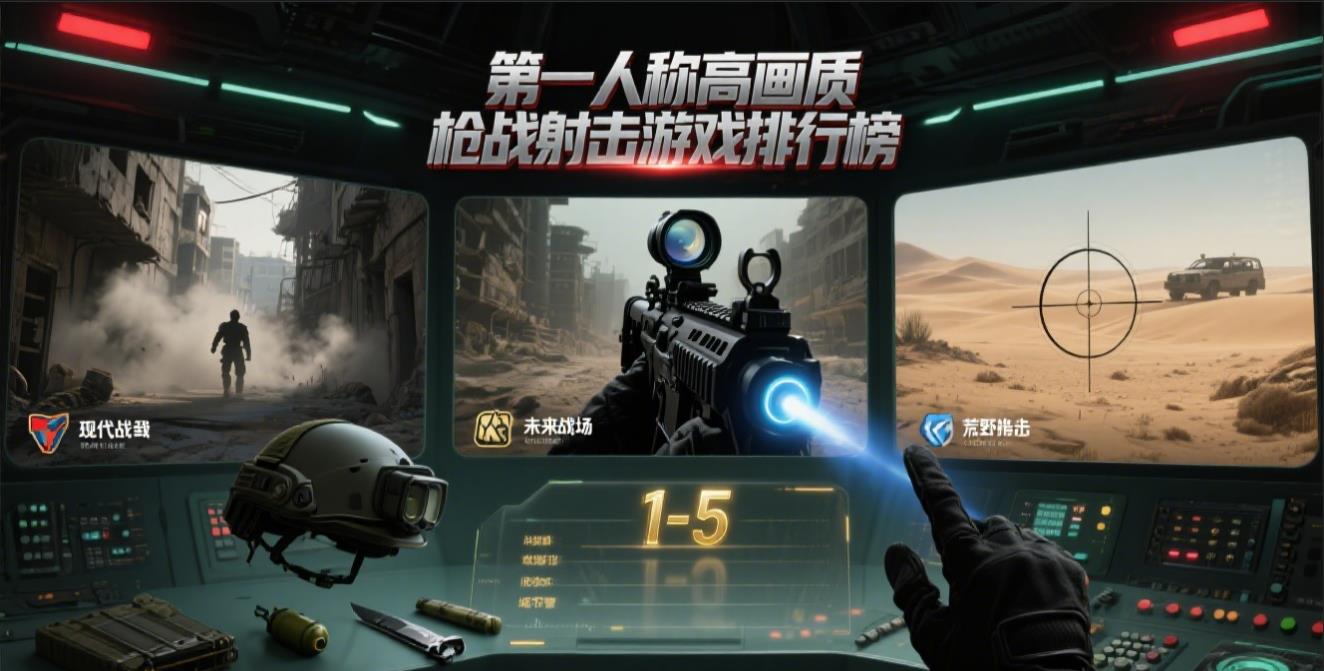 第一人称高画质枪战射击游戏排行榜