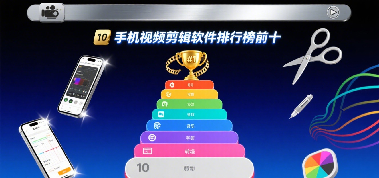 手机视频剪辑软件排行榜前十