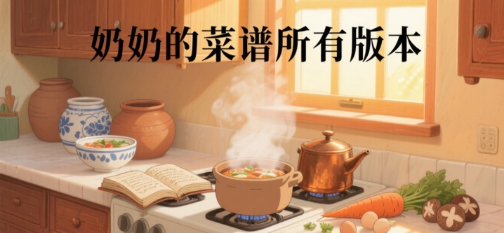 奶奶的菜谱所有版本