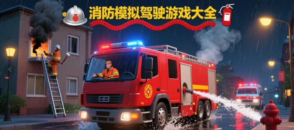 消防模拟驾驶游戏大全