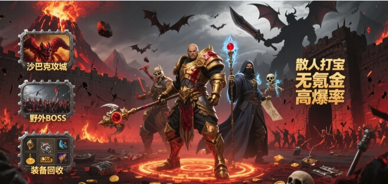 散人传奇手游系列推荐