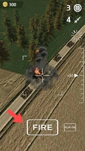 无人机打击军事战争游戏