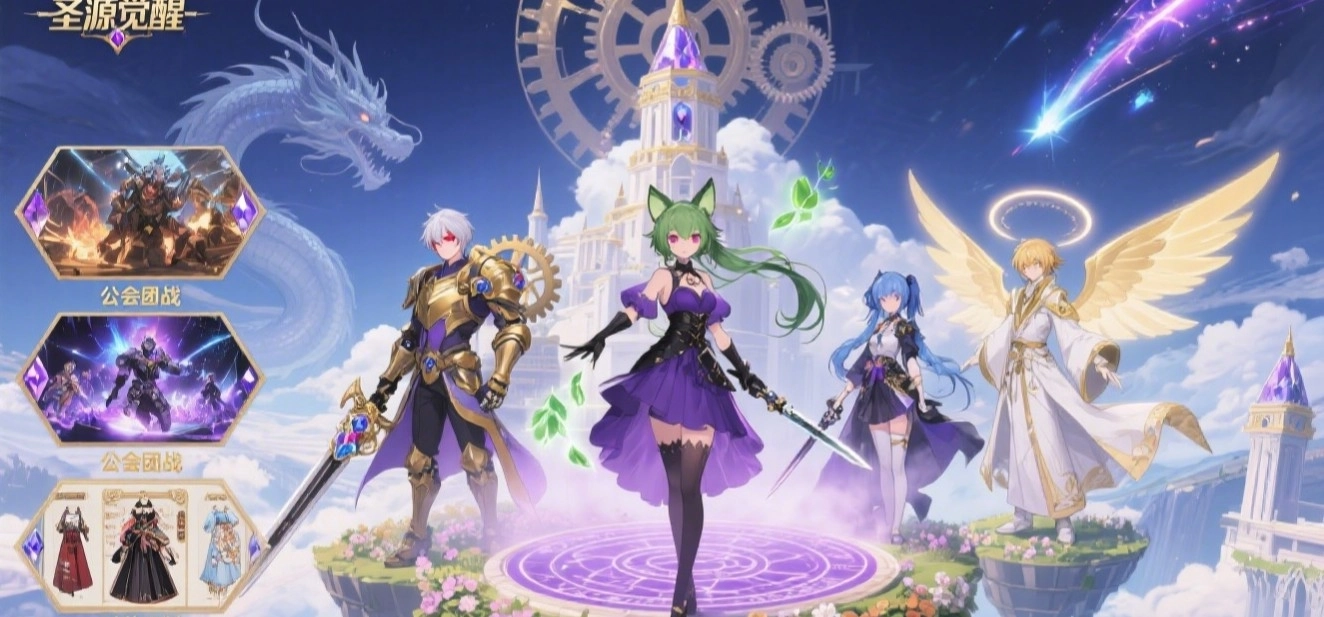 天启圣源二次元手游大全