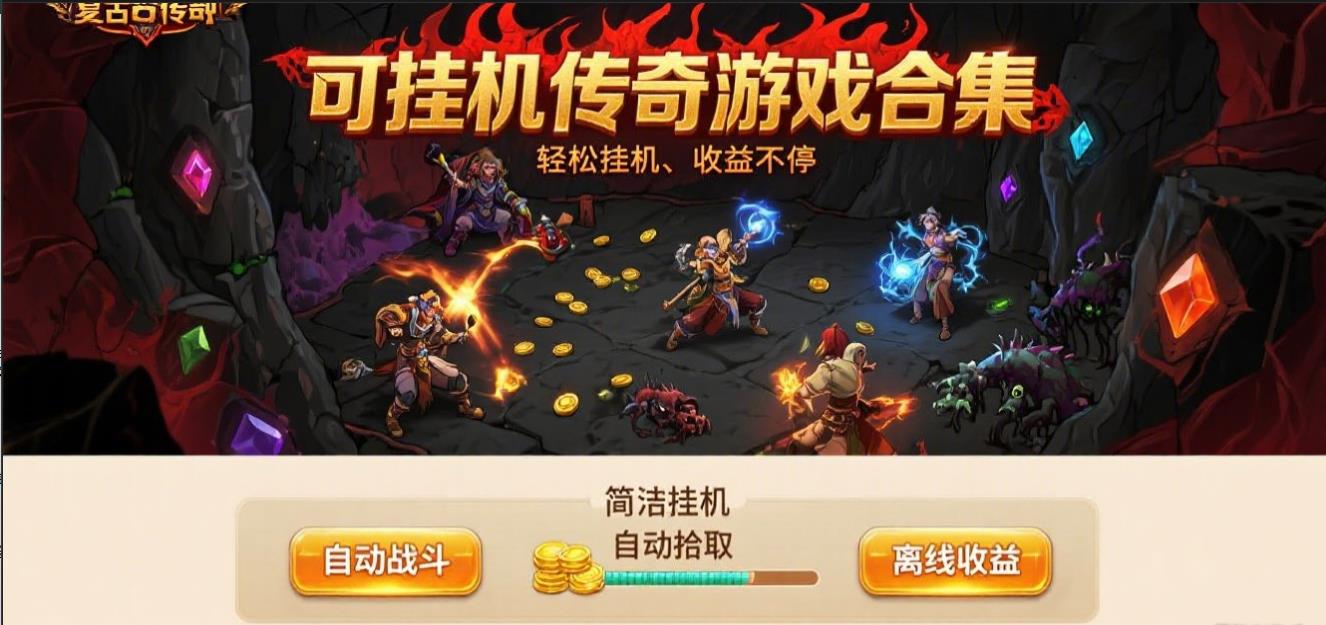 可挂机传奇游戏合集