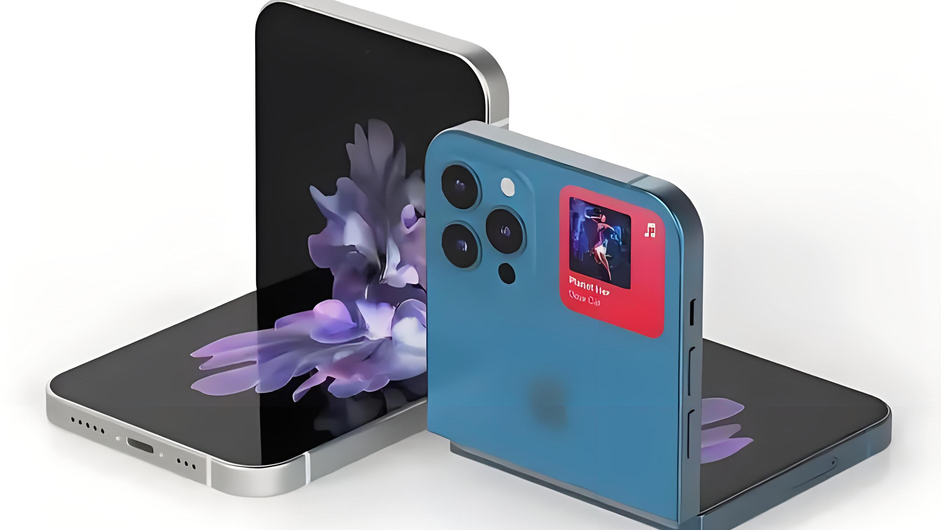 苹果折叠iPhone渲染图再曝光 5.5/7.8 英寸屏幕、4.8/9.5mm 厚