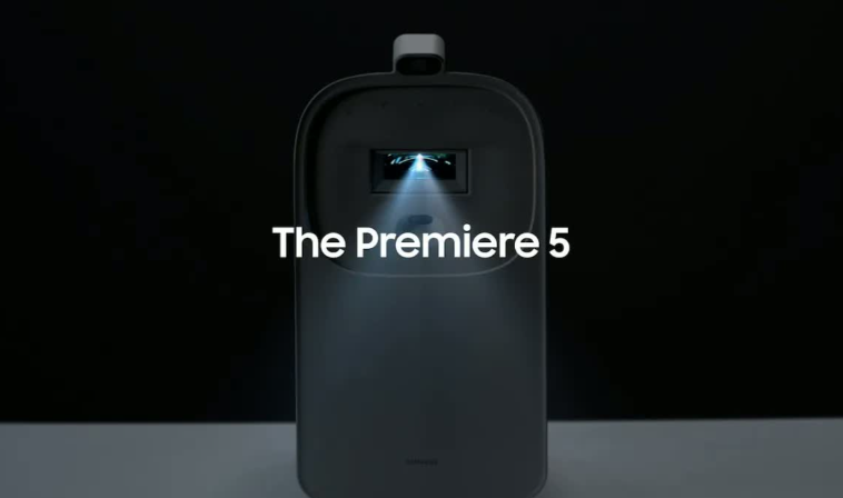 三星绚幕激光投影仪Premiere5全新上市，指尖轻触畅享观影新趣