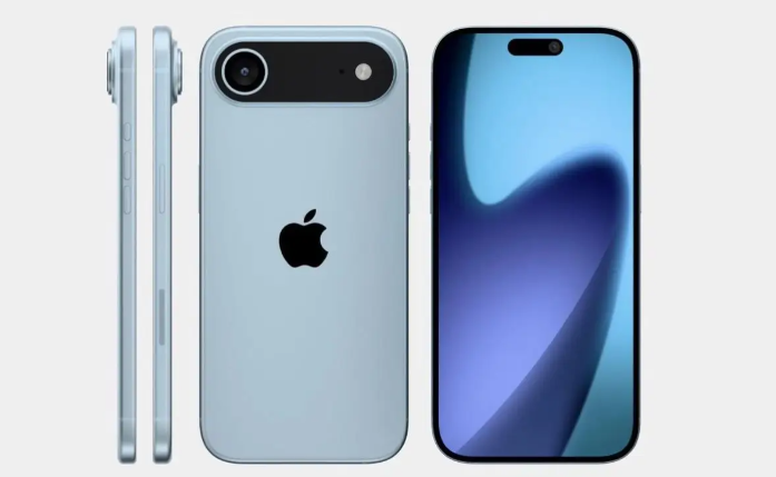 iPhone 17Air天藍(lán)色照片曝光：2.49 mm極致超薄