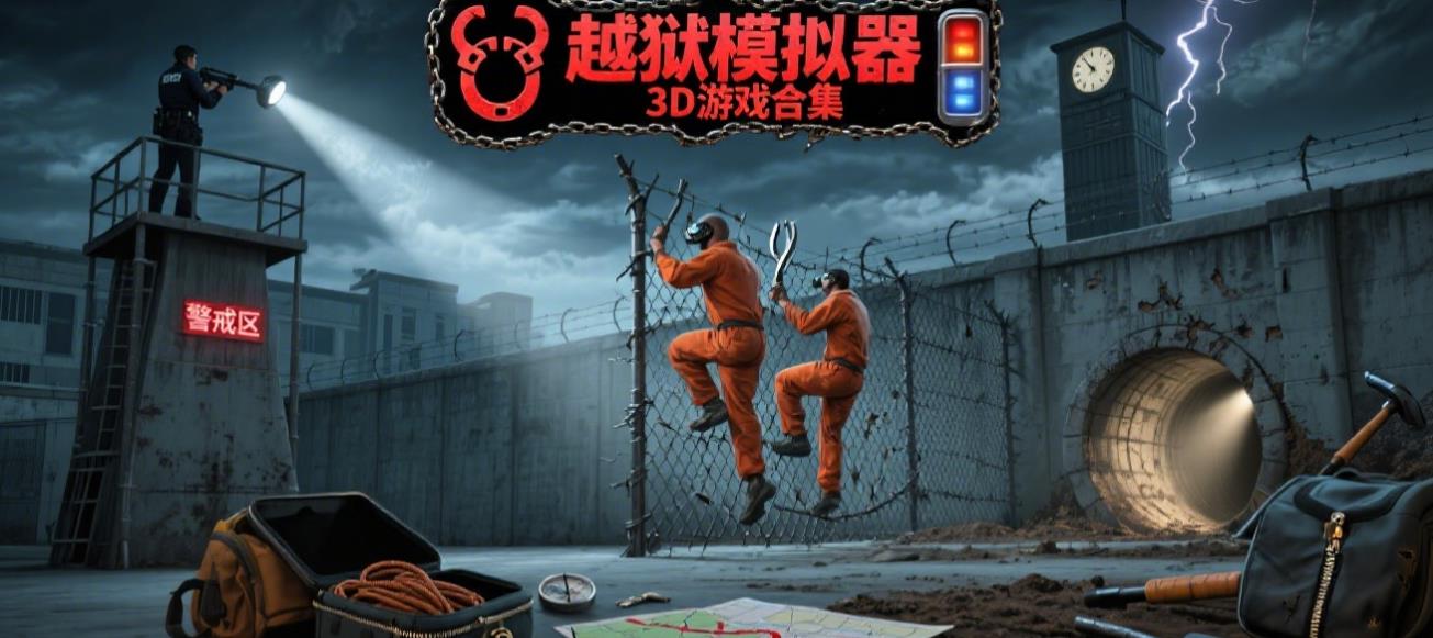越狱模拟器3D游戏合集