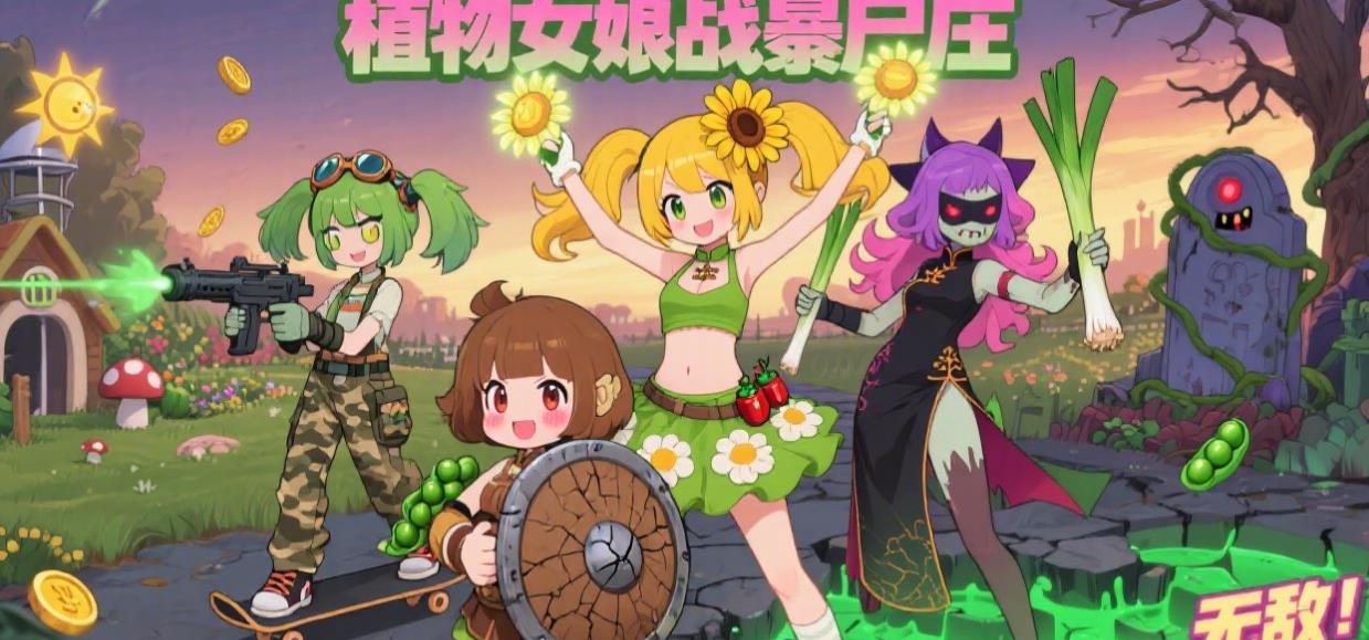 植物娘大战僵尸庄不纯游戏合集