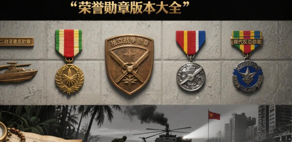 荣誉勋章版本大全