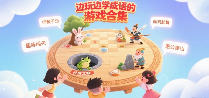 边玩边学成语的游戏合集