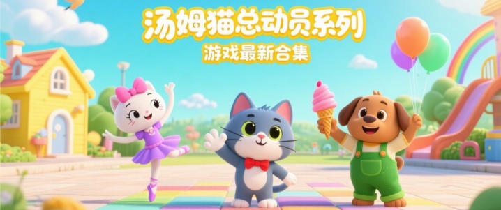 汤姆猫总动员系列游戏最新合集