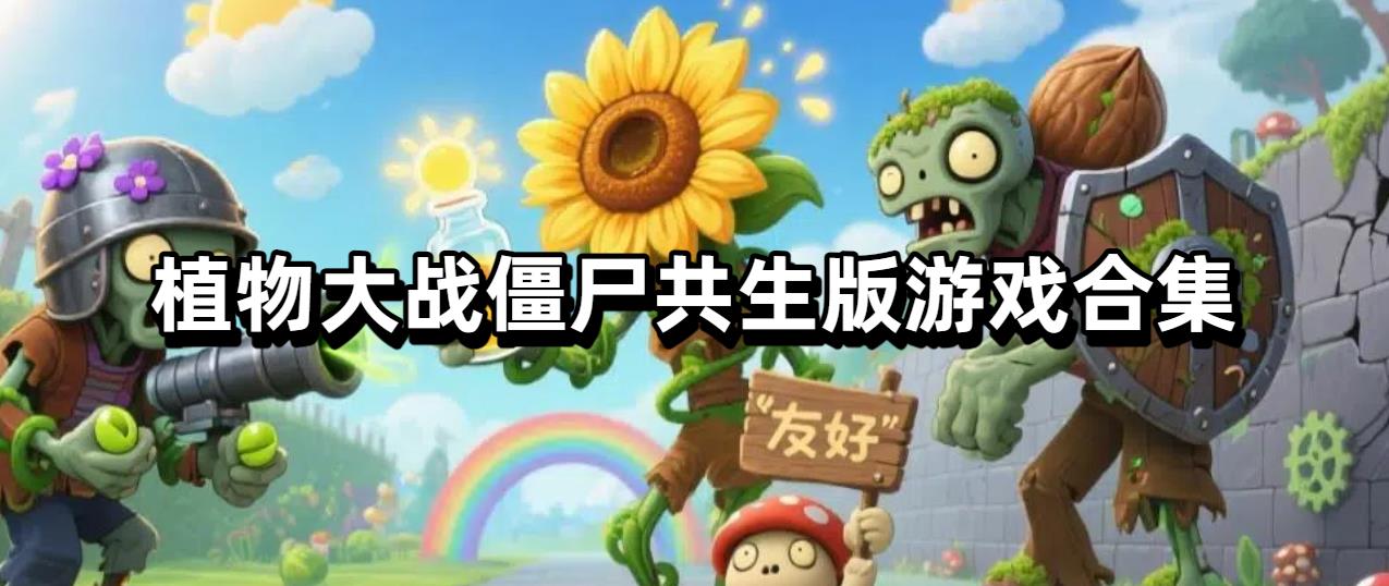 植物大战僵尸共生版游戏合集