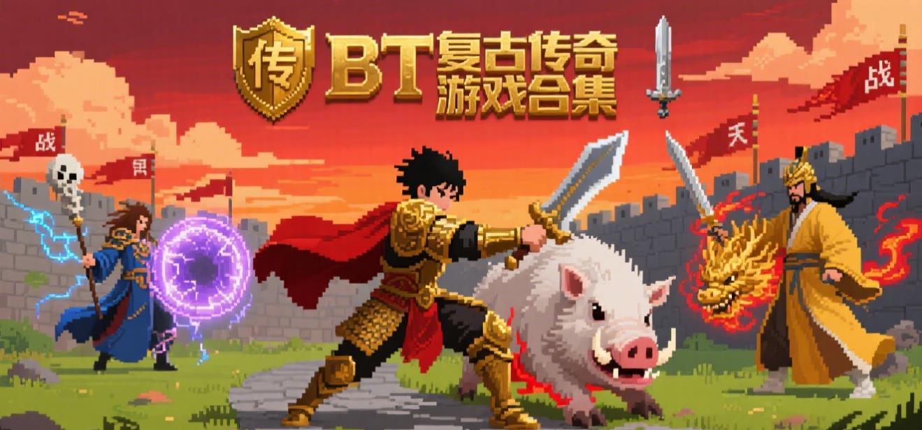 BT复古传奇游戏合集