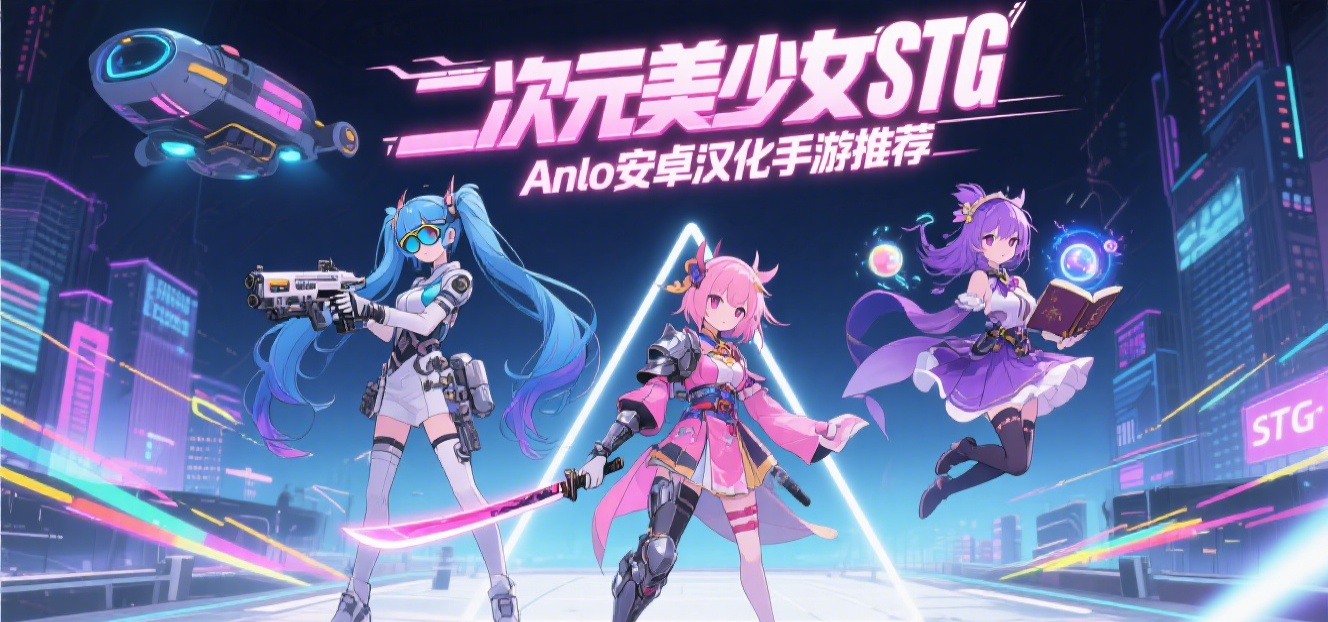 二次元美少女STG安卓汉化手游推荐