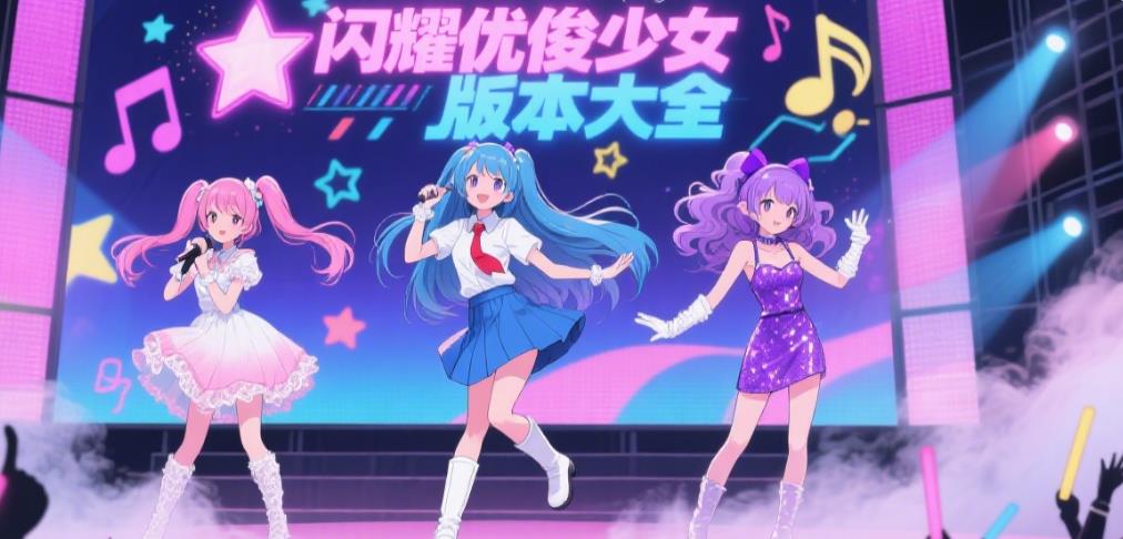 闪耀优俊少女版本大全