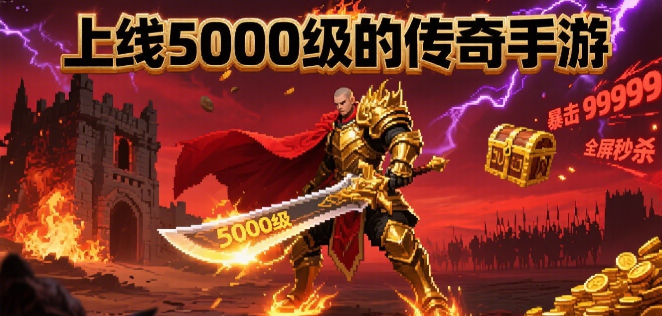 上线5000级的传奇手游