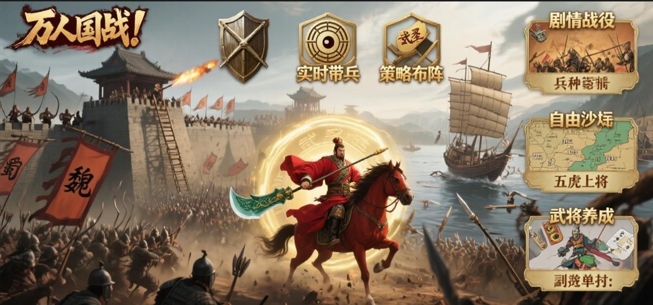 单机三国游戏带兵打仗手游