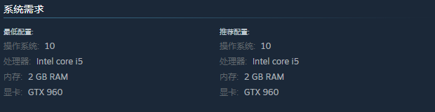 《寻找伪人》游戏配置要求介绍