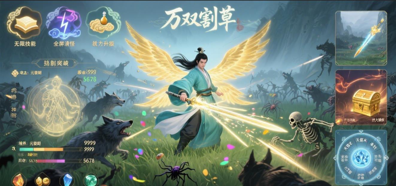 修仙割草游戏推荐