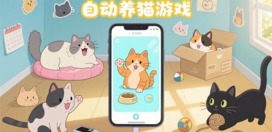自动养猫游戏