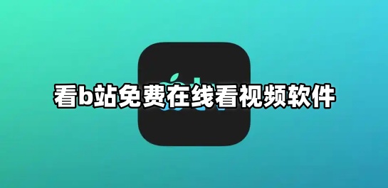 看b站免费在线看视频软件
