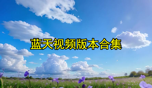 藍(lán)天視頻版本合集