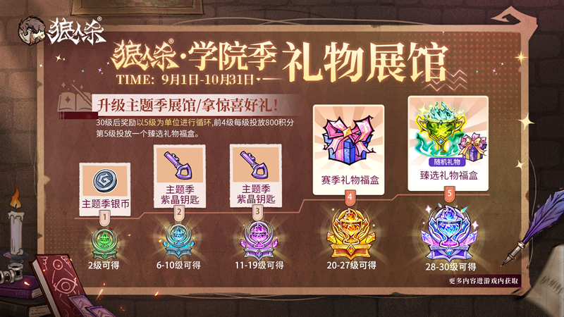 萬塔齊鳴，奧術(shù)再啟！狼人殺主題季學(xué)院季正式登場