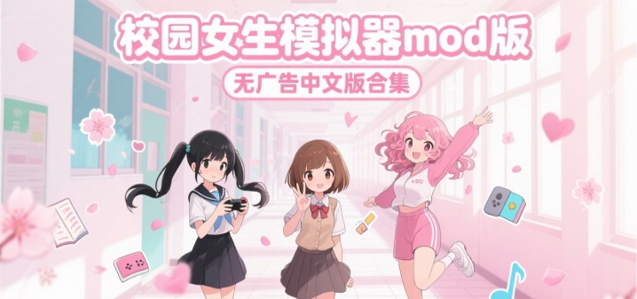 校园女生模拟器mod版无广告中文版合集
