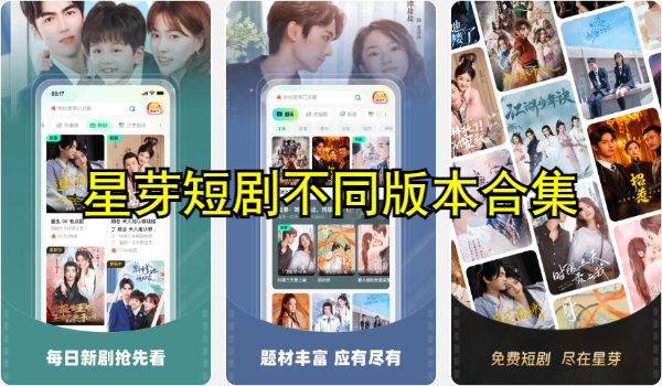 星芽短剧不同版本合集