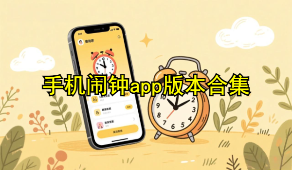 手机闹钟app推荐