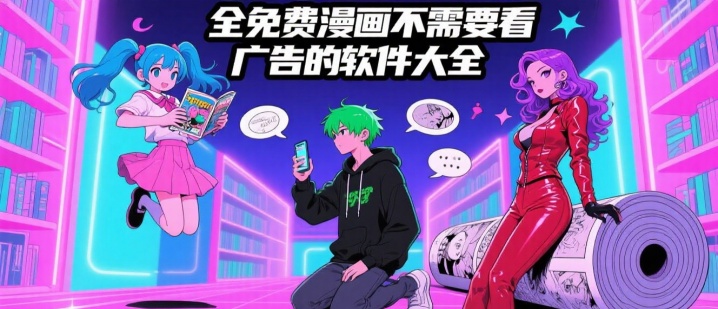 全免费漫画不需要看广告的软件大全