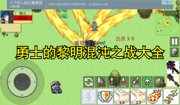 勇士的黎明混沌之战大全