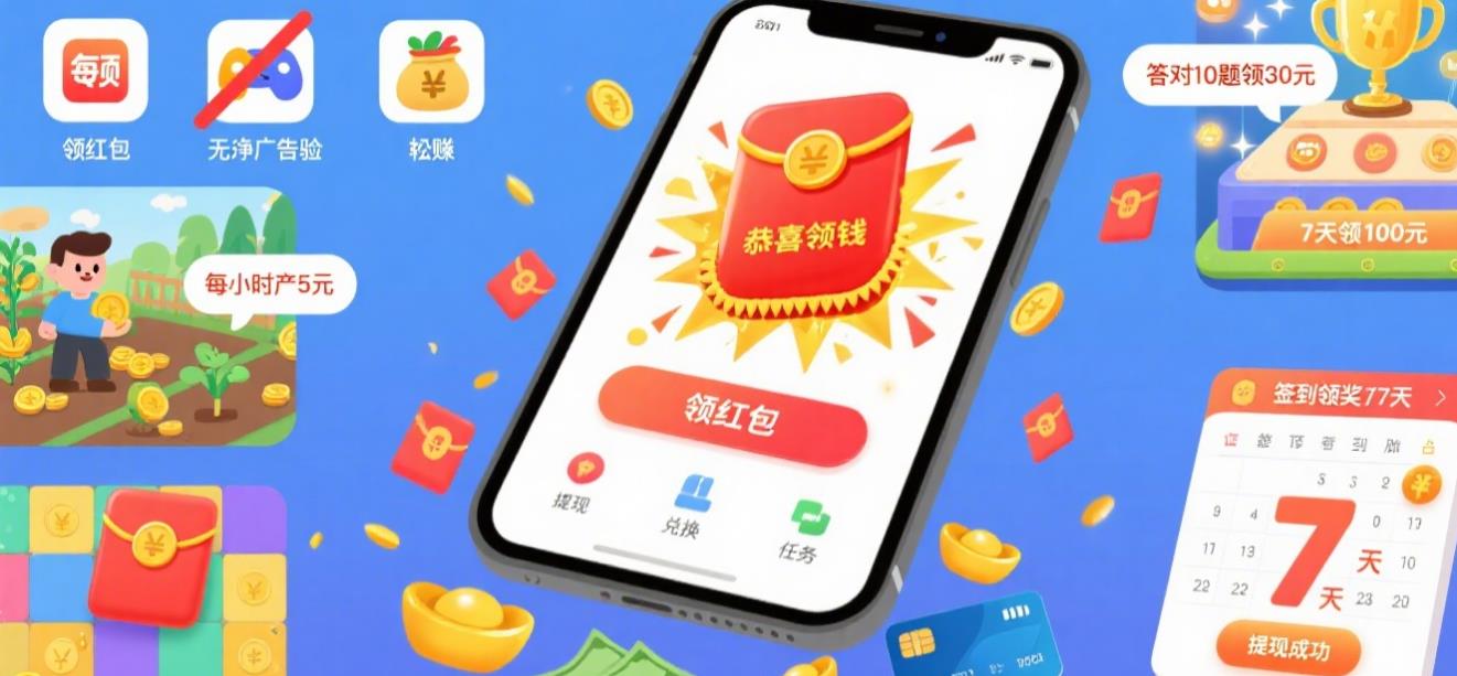 赚钱小游戏秒到账领红包