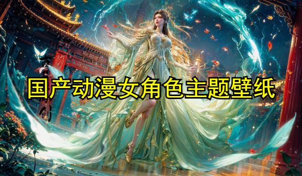 国产动漫女角色主题壁纸排行榜