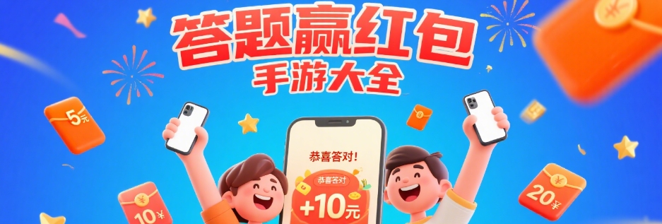 答题赢红包的游戏推荐