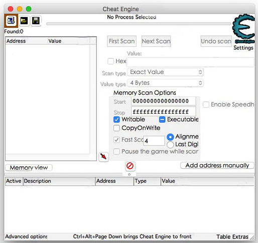 Cheat Engine修改器Mac版
