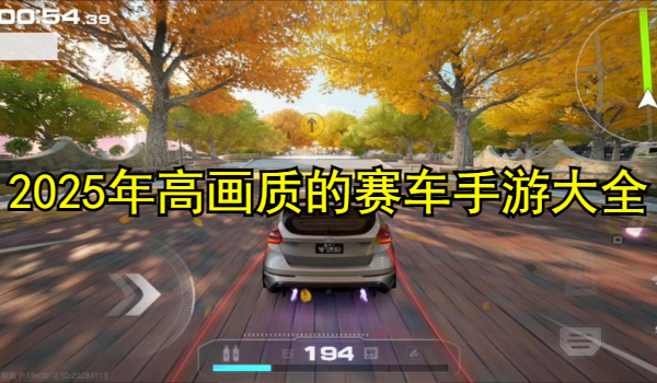 2025年高画质的赛车手游大全