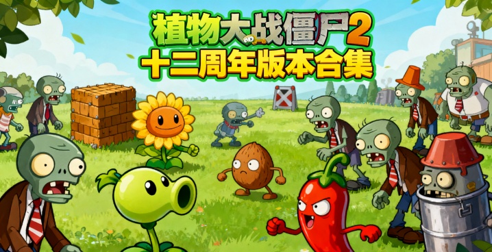 植物大战僵尸2十二周年版本合集