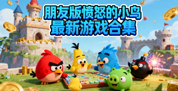 朋友版愤怒的小鸟最新游戏合集
