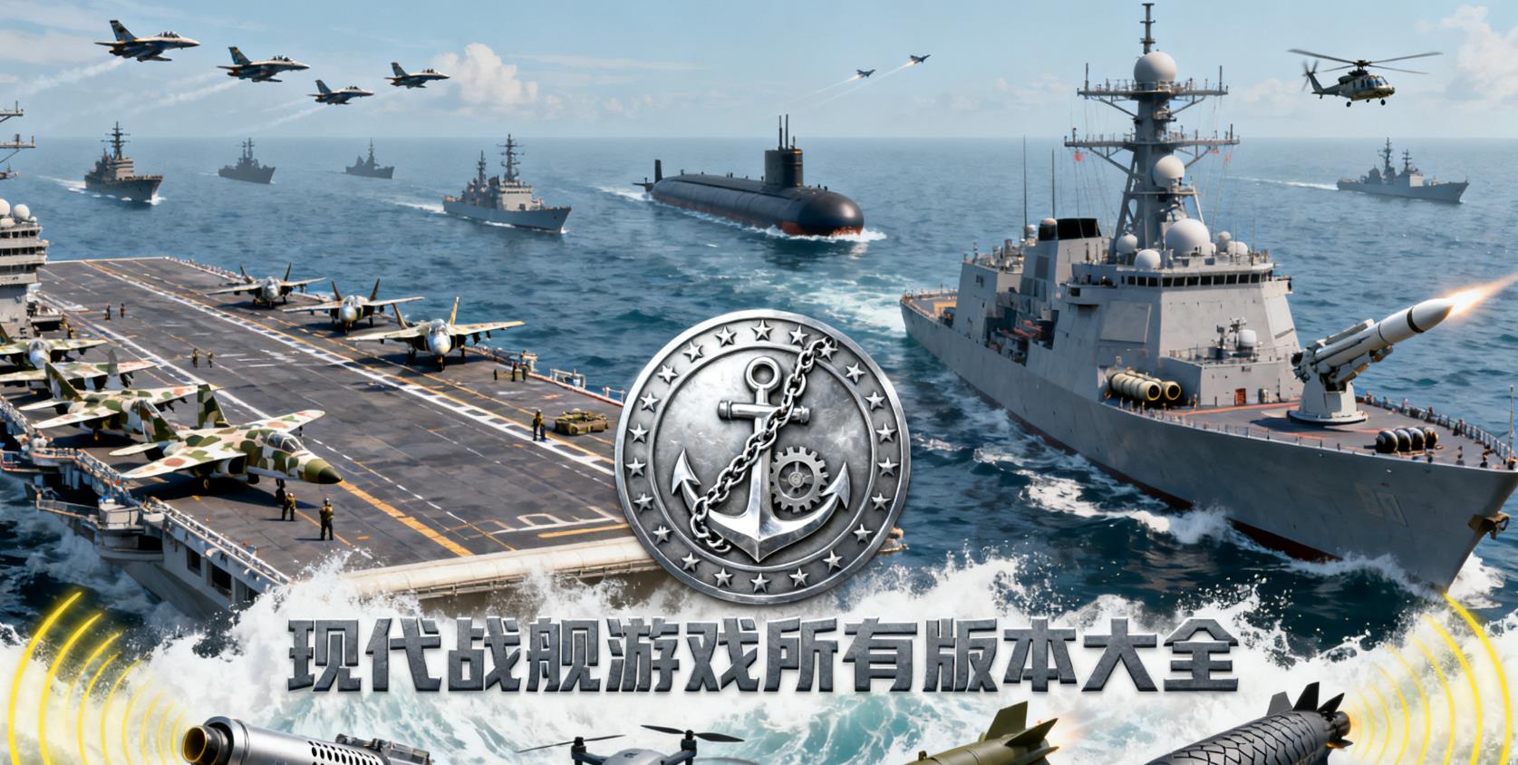  现代战舰游戏所有版本大全