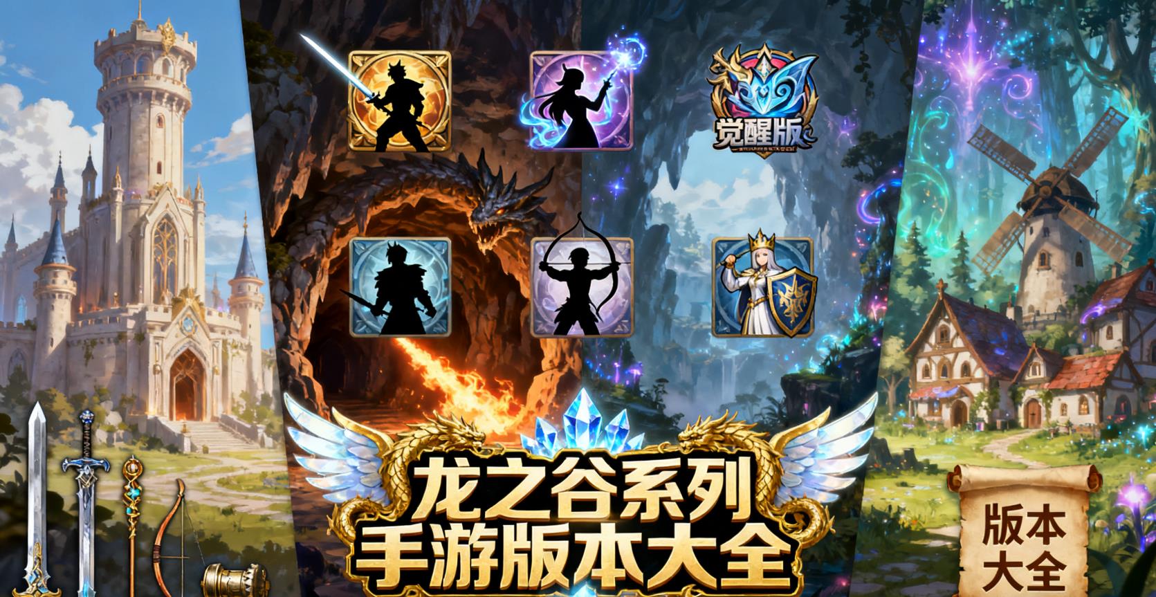 龙之谷系列手游版本大全