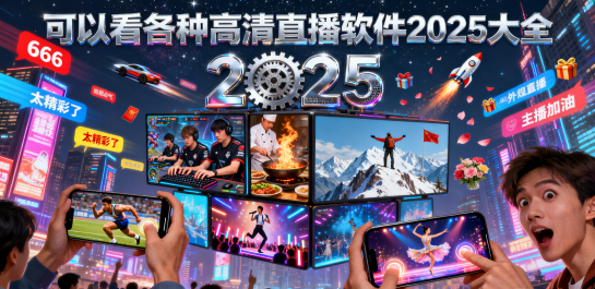 可以看各种高清直播软件2025大全